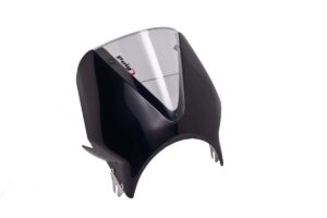 Plexi štít PUIG VISION 005NH černá/kouřová pro HONDA CB 600 F Hornet (S ABS) 2003-2004