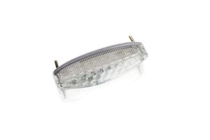 Zadní brzdové světlo PUIG SMILE (110 x 25 mm) 1359W čiré sklíčko s osvětlením SPZ pro KAWASAKI Z 650 2017-2025, BMW F 800 GT 2013-2018