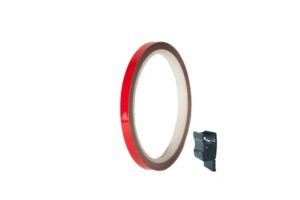 Linka na ráfek PUIG 4542R reflexní červená 7mm x 6m (s aplikátorem)