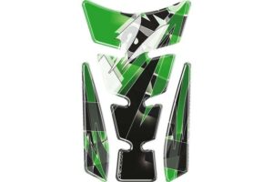 Tankpad PUIG WINGS 4720V zelená s boční částí