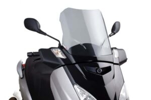 Plexi štít PUIG V-TECH LINE TOURING 5015H kouřová pro YAMAHA YP 125 X-MAX 2005-2009, YAMAHA YP 250 X-MAX 2005-2009