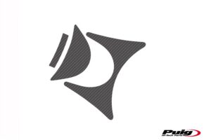 Ochranné nálepky na "brýle" PUIG X-TREME 5399C karbonový vzhled pro KAWASAKI Z 1000 2010-2013