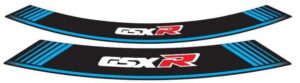 Linka na ráfek PUIG GSXR 5525A modrá linky na ráfek - sada 8ks