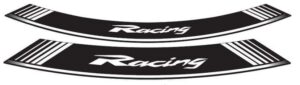 Linka na ráfek PUIG RACING 5531B bílá linky na ráfek - sada 8ks