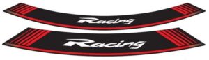 Linka na ráfek PUIG RACING 5531R červená linky na ráfek - sada 8ks