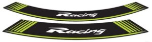 Linka na ráfek PUIG RACING 5531V zelená linky na ráfek - sada 8ks