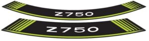 Linka na ráfek PUIG Z750 5545V zelená linky na ráfek - sada 8ks