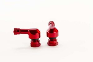 Valves for tubeless wheels PUIG 5591R červená D 11mm