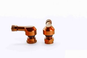 Valves for tubeless wheels PUIG 5591T oranžová D 11mm