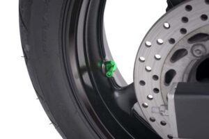 Valves for tubeless wheels PUIG 5591V zelená D 11mm