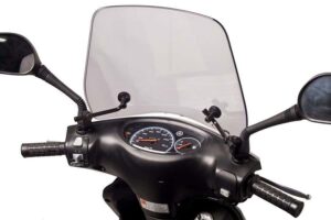 Plexi štít PUIG TRAFIC 5669H kouřová pro YAMAHA XC 125 Vity 2008-2013