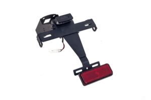 Nastavitelný držák SPZ PUIG 5735N černý pro KAWASAKI Z 1000 SX 2011-2019, KAWASAKI Ninja 1000 SX 2020-2024