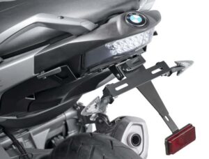 Nastavitelný držák SPZ PUIG 6061N černý pro BMW C 650 Sport 2016-2019