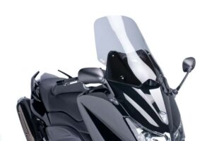Plexi štít PUIG V-TECH LINE TOURING 6260H kouřová pro YAMAHA XP 530 T-MAX 2012-2016