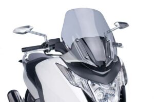 Plexi štít PUIG V-TECH LINE SPORT 6283H kouřová pro HONDA NC 700 D Integra 2012-2013, HONDA NC 750 D Integra 2014-2019