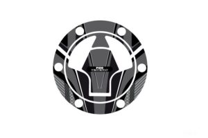 Ochranné nálepky na víčko nádrže PUIG RADIKAL 6314U šedá pro KAWASAKI Ninja 250 R 2008-2012, KAWASAKI EX Ninja 300 2013-2018