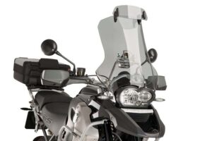 Přídavné plexi nastavitelné PUIG 6319H Clip-on kouřová