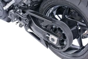 Kryt hřídele PUIG 6336N černý pro YAMAHA XP 530 T-MAX 2012-2016