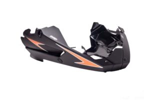 Spoiler motoru PUIG 6507J matná černá včetně samolepek