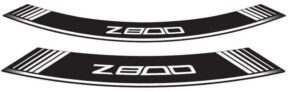 Linka na ráfek PUIG Z800 6561B bílá linky na ráfek - sada 8ks pro KAWASAKI Z 800 2013-2017