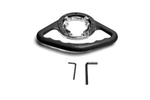 Držáky (madla) pro spolujezdce PUIG 6741N černý pro BMW S 1000 RR 2009-2022, BMW S 1000 R 2013-2019