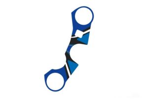 Ochranné nálepky na "brýle" PUIG RADIKAL 6938A modrá pro SUZUKI GSX-R 600 2006-2017, SUZUKI GSX-R 750 2006-2017