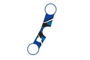 Ochranné nálepky na "brýle" PUIG RADIKAL 6940A modrá pro SUZUKI GSX-R 600 2004-2005