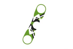 Ochranné nálepky na "brýle" PUIG RADIKAL 6951V zelená pro KAWASAKI ZX-6R 636 Ninja (<2006) 2005-2006