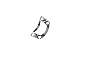 Ochranné nálepky na "brýle" PUIG RADIKAL 6956U šedá pro KAWASAKI ER-6n 650 2009-2011, KAWASAKI ER-6f 650 2009-2011