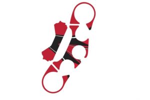 Ochranné nálepky na "brýle" PUIG RADIKAL 6977R červená pro DUCATI Multistrada 1200 /S/ABS 2010-2014