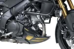 Spoiler motoru PUIG 7231C karbonový vzhled včetně samolepek pro SUZUKI DL 1000 V-STROM 2014-2016