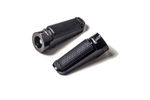 Stupačky bez adaptérů PUIG SPORT 7318N černý s gumou