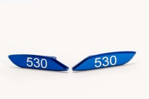 Základní kryty pro OEM zadní zrcátka PUIG 7511A modrá pár