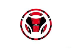 Ochranné nálepky na víčko nádrže PUIG RADIKAL 7584R červená pro YAMAHA YZF-R 125 2014-2018, YAMAHA MT 125 2014-2018
