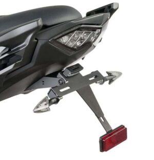 Nastavitelný držák SPZ PUIG 7789N černý pro KAWASAKI Versys 650 2015-2026