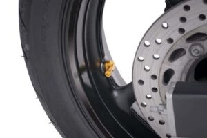 Valves for tubeless wheels PUIG 8100G žlutá D 8,3mm