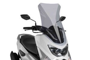 Plexi štít PUIG V-TECH LINE TOURING 8121H kouřová pro YAMAHA GPD 125 NMAX 2015-2019