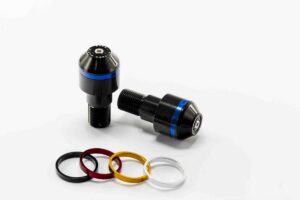 Závažíčka řidítek PUIG SHORT WITH RING 8173N včetně barevných kroužků pro YAMAHA YZF-R 125 2014-2017