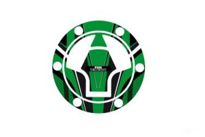 Ochranné nálepky na víčko nádrže PUIG RADIKAL 8269V zelená pro KAWASAKI Z 300 2015-2017, KAWASAKI Ninja 250 SL 2015-2017