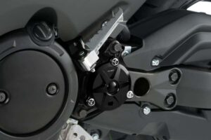 Kryt ozubeného kola PUIG 8502N černý pro YAMAHA XP 560 T-MAX 2020-2024
