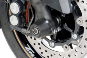 Pádové protektory do osy kola PUIG 8620N černý barevné zátky součástí pro DUCATI Hypermotard / S / EVO / SP 1100 2007-2013, DUCATI Hypermotard 796 2010-2013