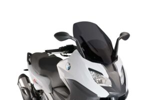 Plexi štít PUIG V-TECH LINE SPORT 9014F tmavá kouřová