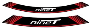 Linka na ráfek PUIG R NINE T 9133R červená linky na ráfek - sada 8ks
