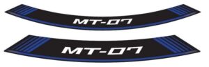 Linka na ráfek PUIG MT-07 9136A modrá linky na ráfek - sada 8ks pro YAMAHA Tracer 7 2021-2022