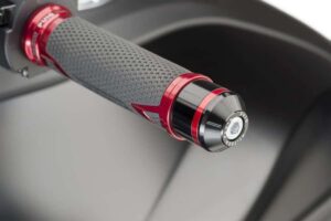 Závažíčka řidítek PUIG SHORT WITH RING 9209N včetně barevných kroužků pro YAMAHA MT-07 Tracer / Tracer 700 2016-2019, YAMAHA Tracer 7 2021-2024