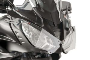 Ochranný kryt světlometu PUIG 9215W průhledný pro YAMAHA MT-07 Tracer / Tracer 700 2016-2019