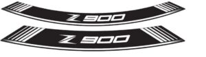 Linka na ráfek PUIG Z900 9291B bílá linky na ráfek - sada 8ks