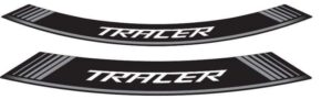 Linka na ráfek PUIG TRACER 9293P stříbrná linky na ráfek - sada 8ks pro YAMAHA MT-09 Tracer / Tracer 900 2015-2018, YAMAHA MT-07 Tracer / Tracer 700 2016-2019