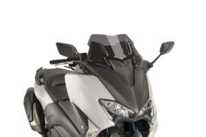 Plexi štít PUIG V-TECH LINE SPORT 9423F tmavá kouřová pro YAMAHA XP 560 T-MAX 2020-2021