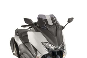 Plexi štít PUIG V-TECH LINE SPORT 9423H kouřová pro YAMAHA XP 530 T-MAX 2017-2019, YAMAHA XP 560 T-MAX 2020-2021
